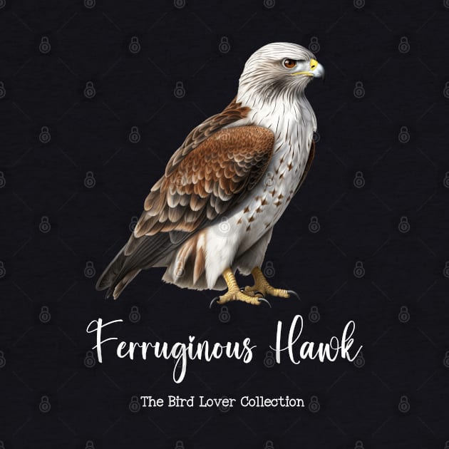 Ferruginous Hawk - The Bird Lover Collection by goodoldvintage